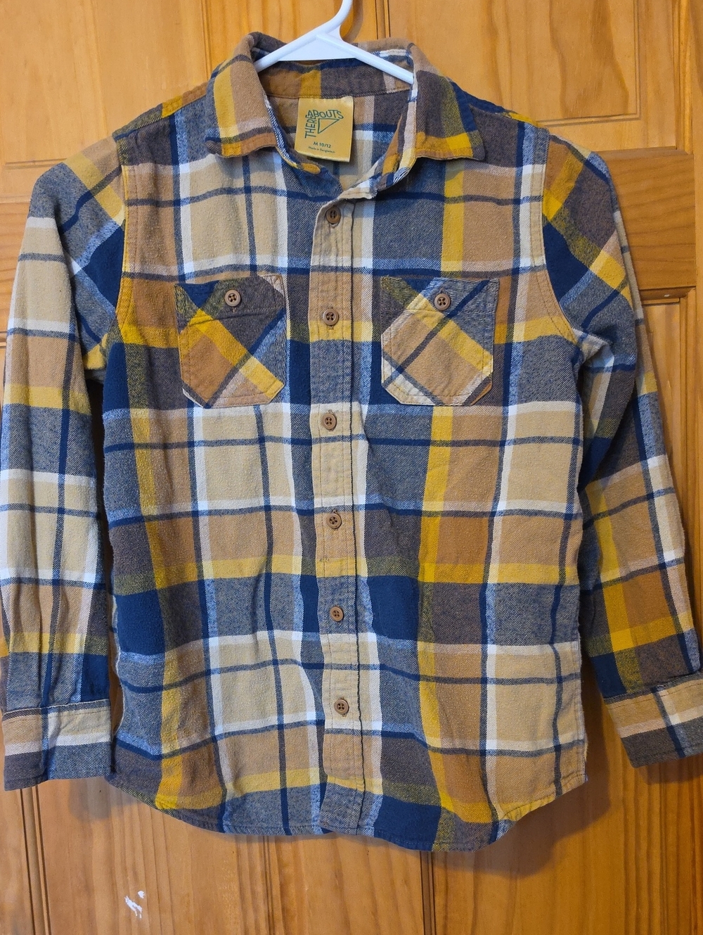 Boys 10/12 Flannel